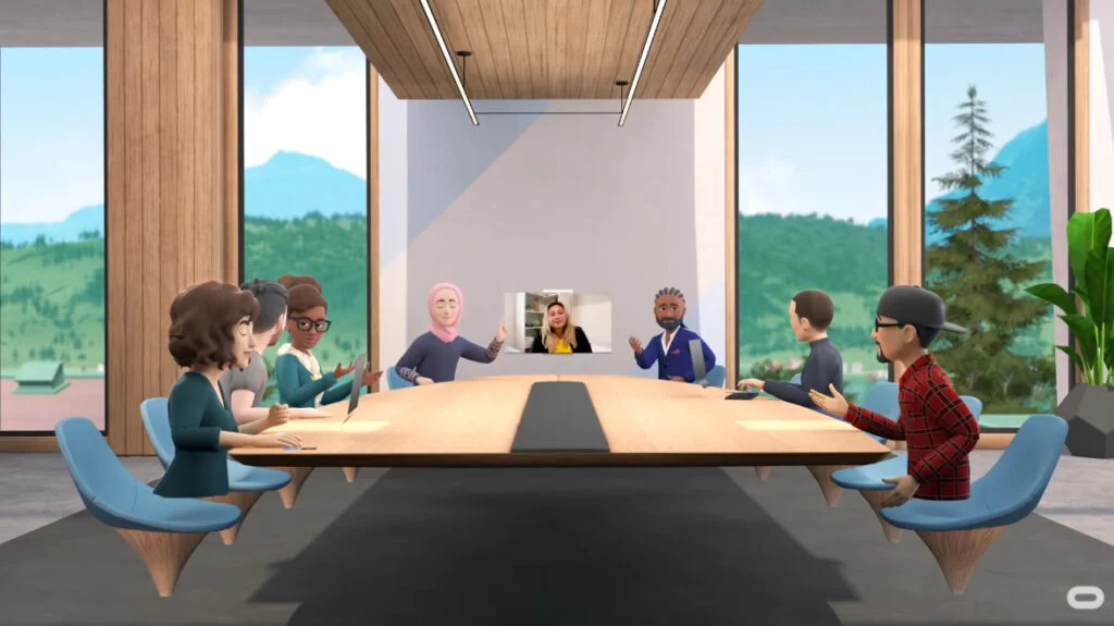 Team Meeting in VR