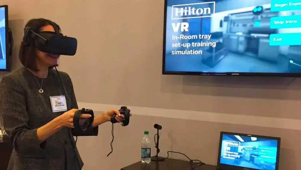 Hilton VR training